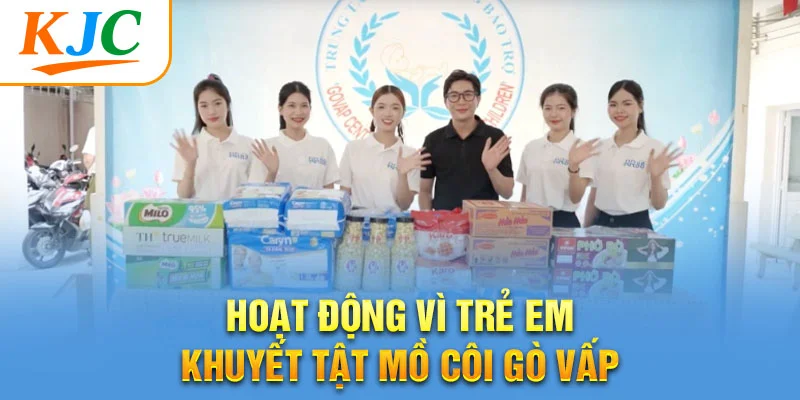 Hoạt động vì trẻ em khuyết tật Mồ Côi Gò Vấp